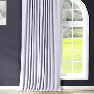 Elegant Fog Grey Curtain Panel